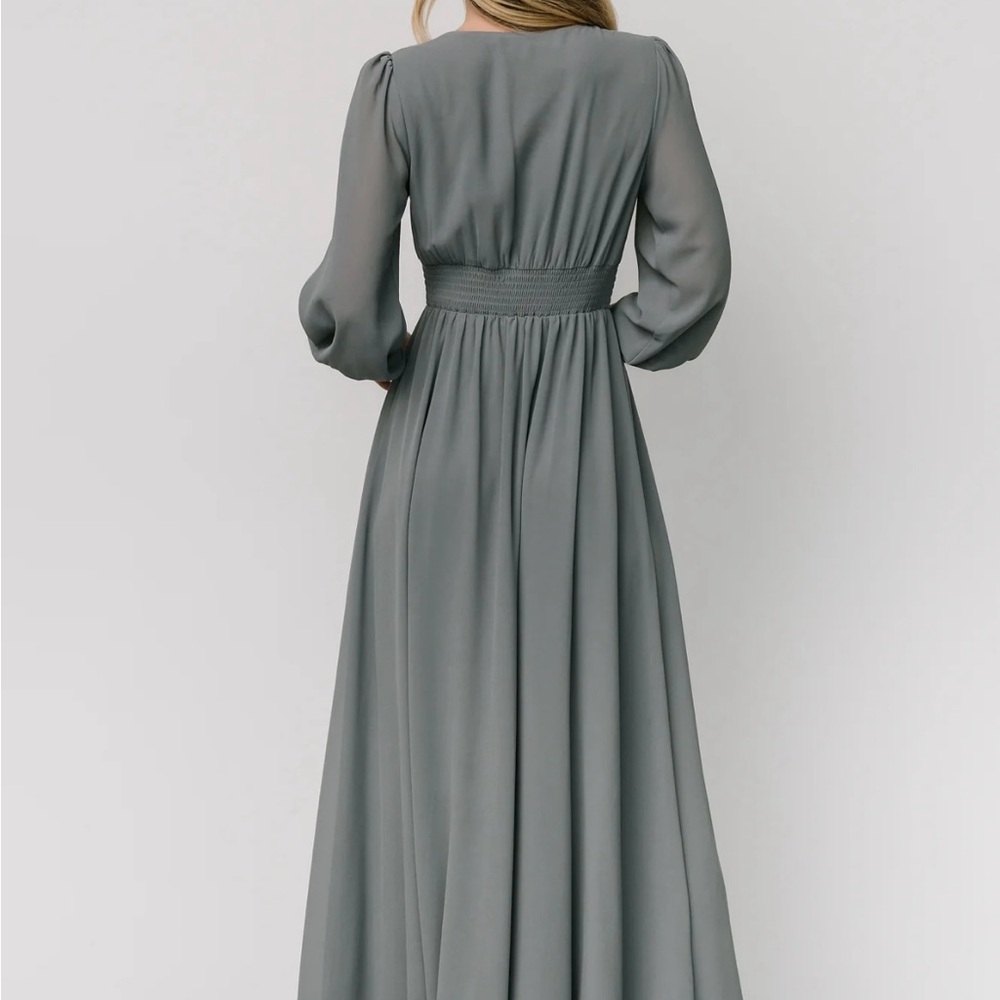 Baltic Born Long Sleeve Gray Dress - Picture 5 of 5